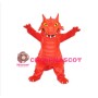 Red Blaze Dragon Mascot Costume