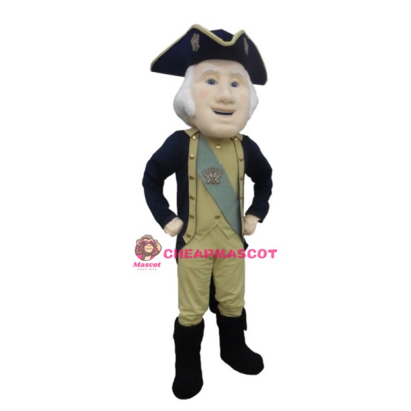 George Washington Mascot Costume