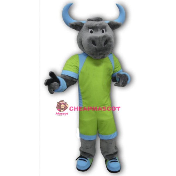 School Bull Mascot Costume
