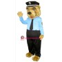 Policeman Bear Mascot Costume