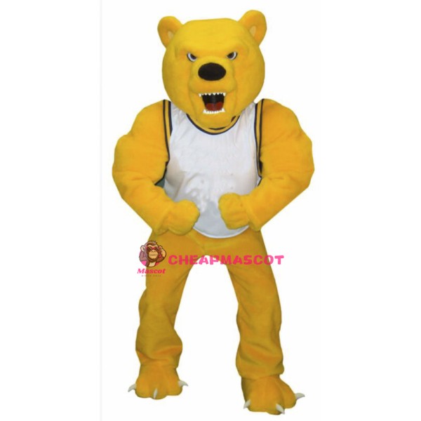 Power Fierce Bear Mascot Costume
