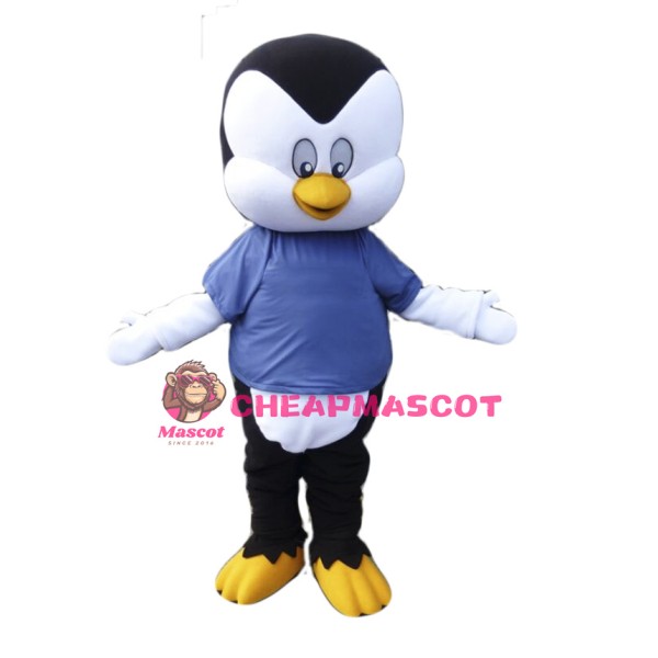 University Penguin Mascot Costume