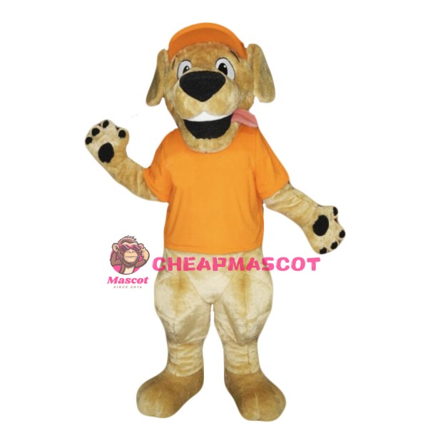 Retriever Dog Mascot Costume