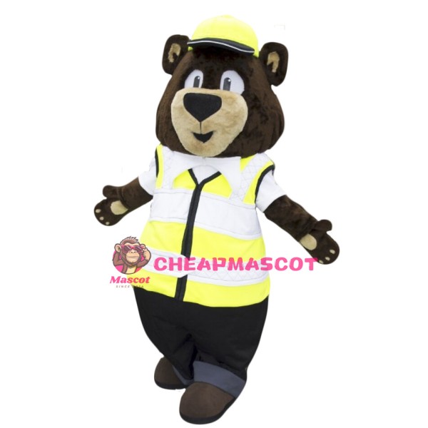 Sunny Bear Mascot Costume