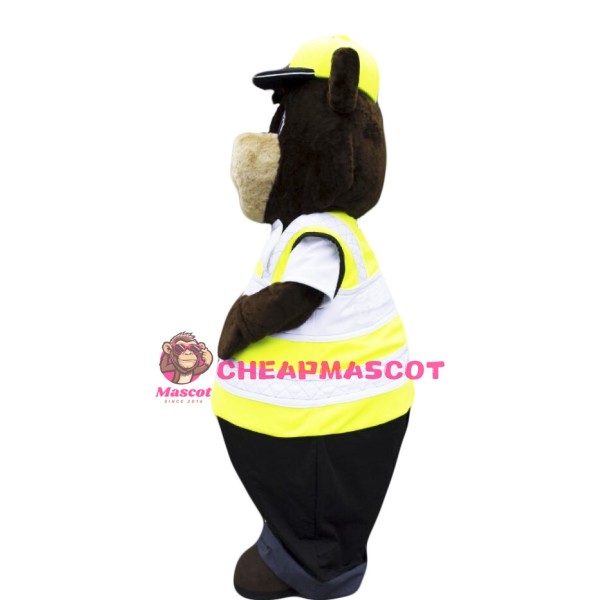 Sunny Bear Mascot Costume