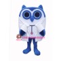 Cute Blue Owl Mascot Costume