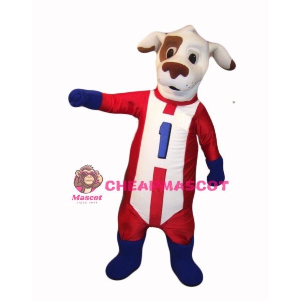 Dash Dog Mascot Costume