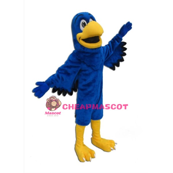 Blue Falcon Mascot Costume