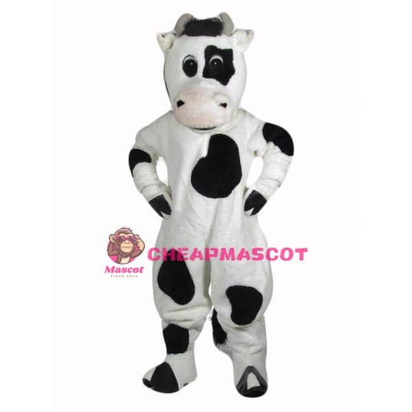 Cute Cow Mascot Costume