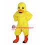 Cute Yellow Duck Mascot Costume