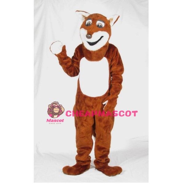 Happy Fox Mascot Costume