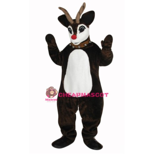 Christmas Reindeer Mascot Costume