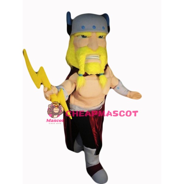 Thor Viking Mascot Costume