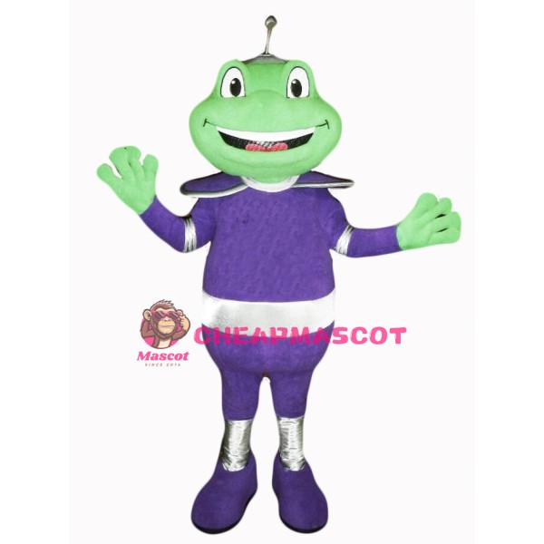 Happy Frog Mascot Costume