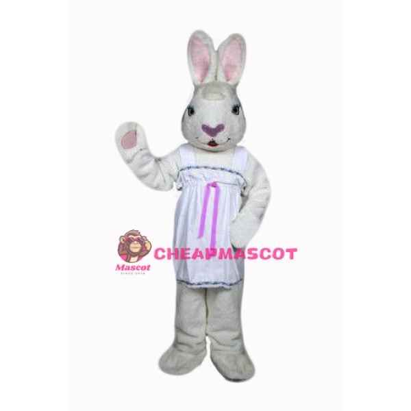 Female Easter Bunny Mascot Costume