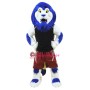 Blue Sport Lion Mascot Costume