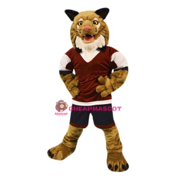 College Wildcat Mascot Costume