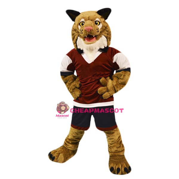 College Wildcat Mascot Costume