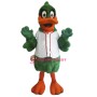Green Duck Mascot Costume
