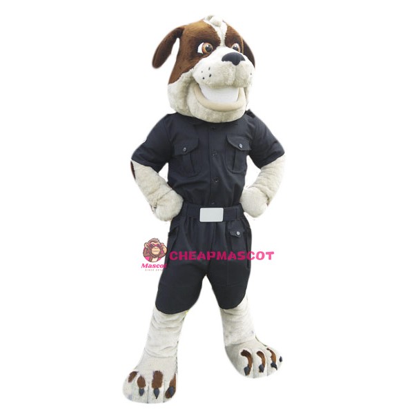 Police Dog Mascot Costume