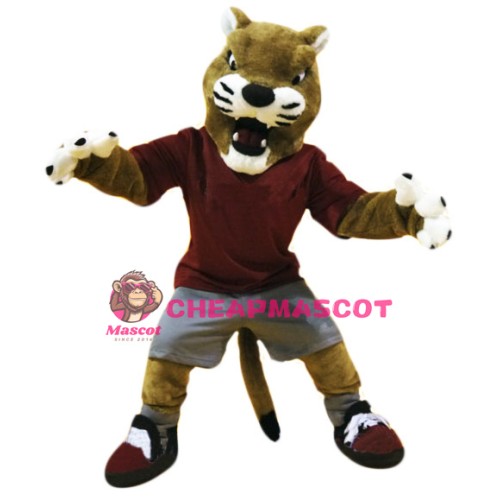 University Wild Cat Mascot Costume