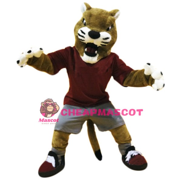University Wild Cat Mascot Costume