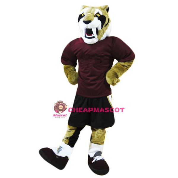 Sabre Tooth Mascot Costume