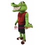 College Crocodile Mascot Costume