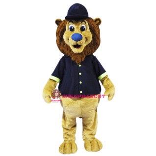 Baseball Sport Lion Mascot Costume