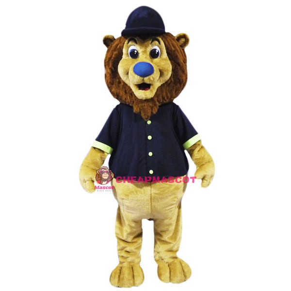 Baseball Sport Lion Mascot Costume