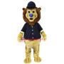 Baseball Sport Lion Mascot Costume
