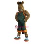 Sport Brown Horse Mascot Costume