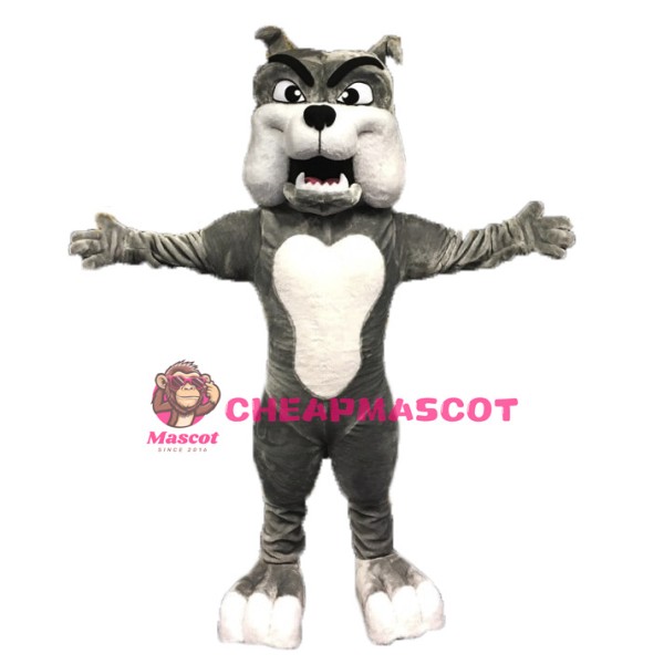 Professional Quality Bulldog Mascot Costume