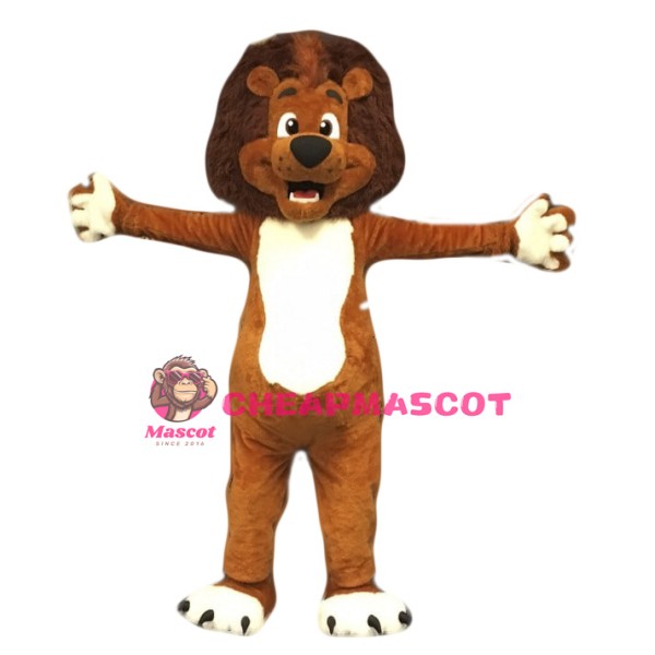 Professional Quality Lion Mascot Costume