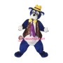 Blue Bear Mascot Costume