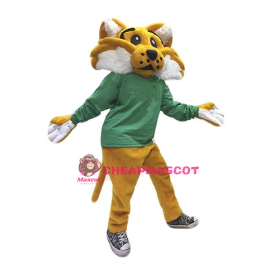 Cute Wildcat Mascot Costume