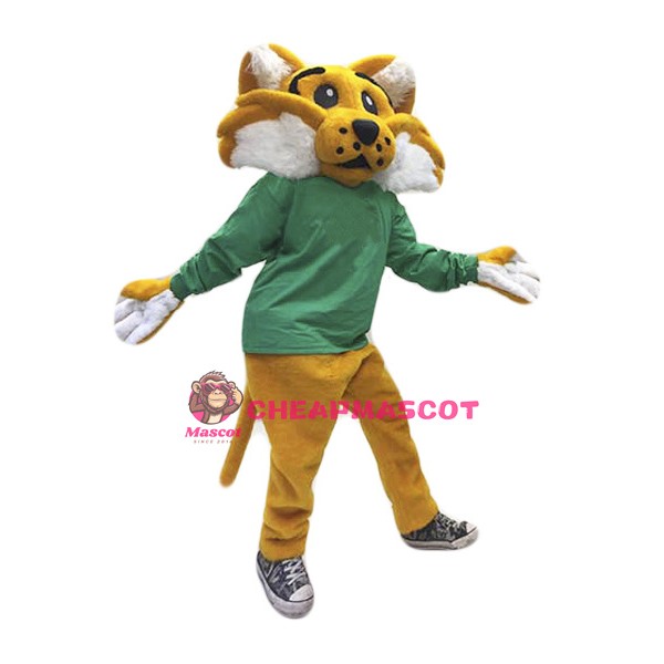 Cute Wildcat Mascot Costume