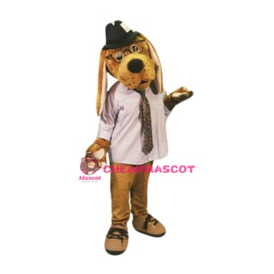 Brown Dog Mascot Costume