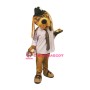 Brown Dog Mascot Costume