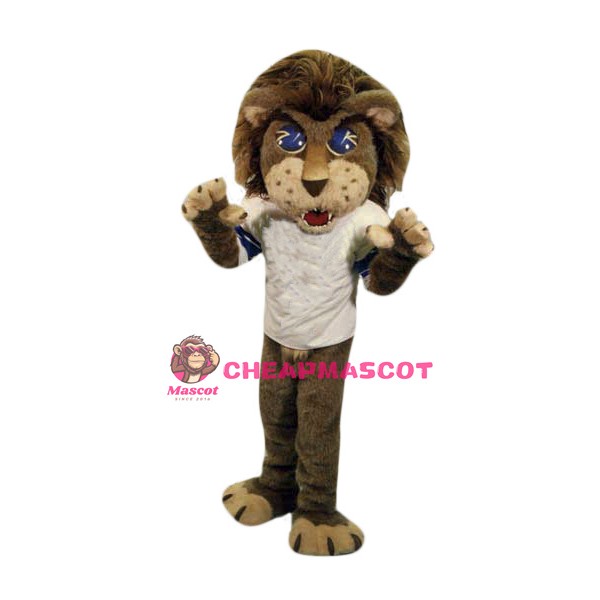School Lion Mascot Costume