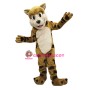 College Happy Bobcat Mascot Costume