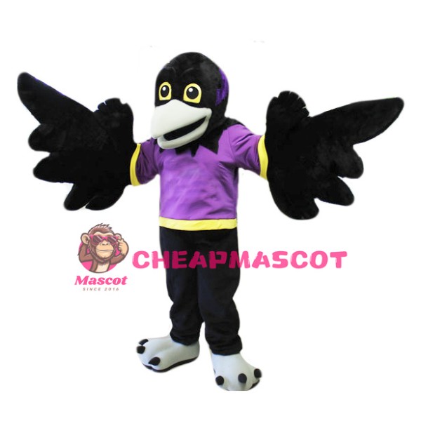University Raven Mascot Costume