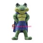 Superhero Frog Mascot Costume
