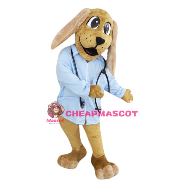 Doctor Dog Mascot Costume