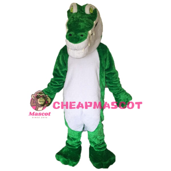 Green Crocodile Lightweight Mascot Costumes