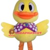 Yellow Duck Mascot Costume