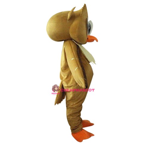 Brown Owl Mascot Costume