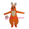 Orange Kangaroo Mascot Costume