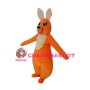 Orange Kangaroo Mascot Costume