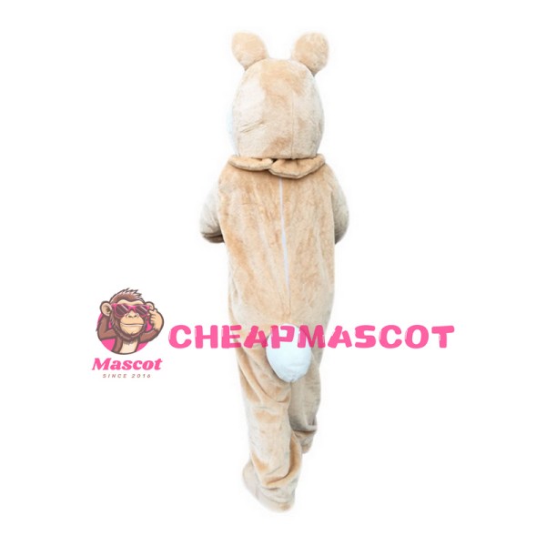 Brown Rabbit Mascot Costume